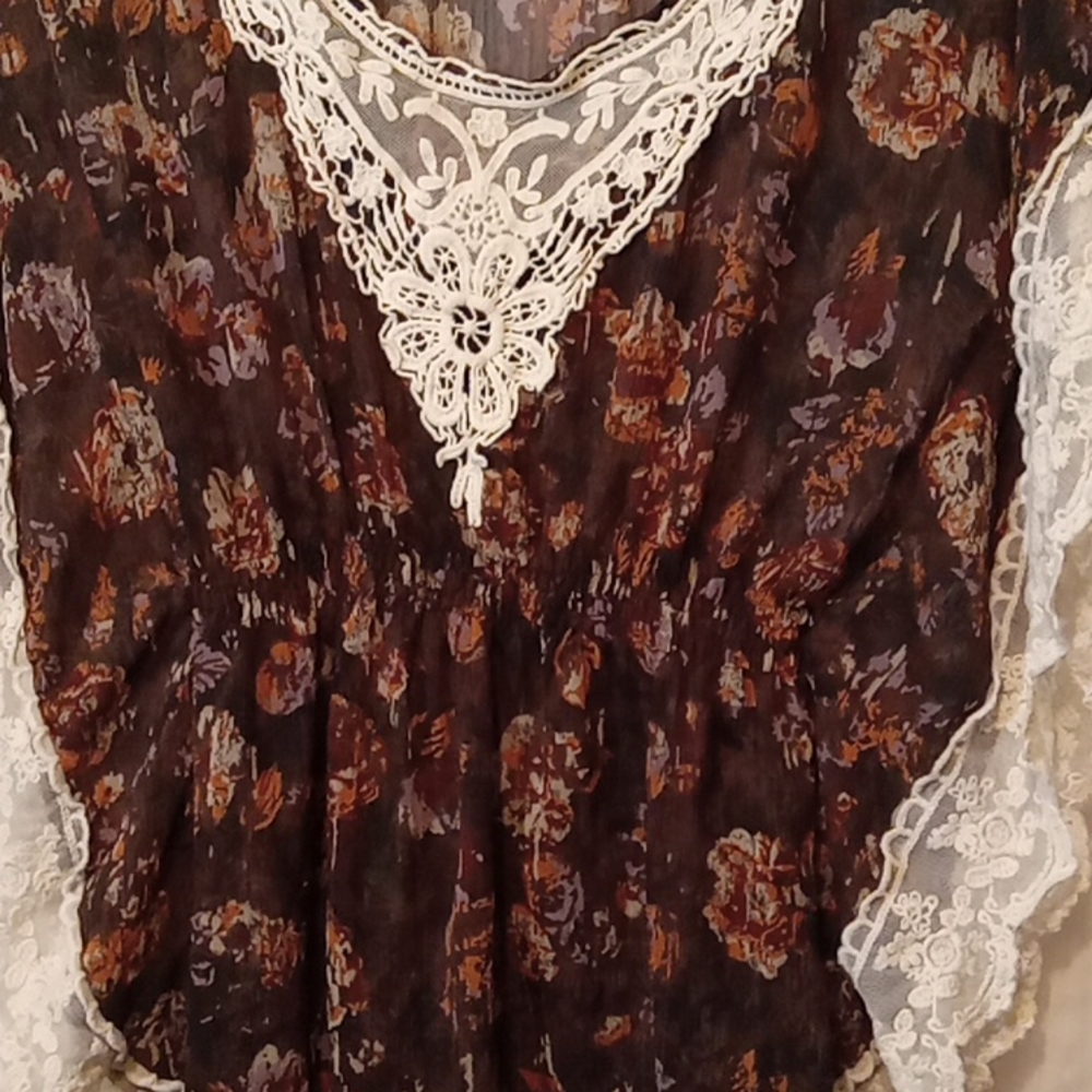 🎵American Rag Boho Top🎶 - Picture 2 of 4